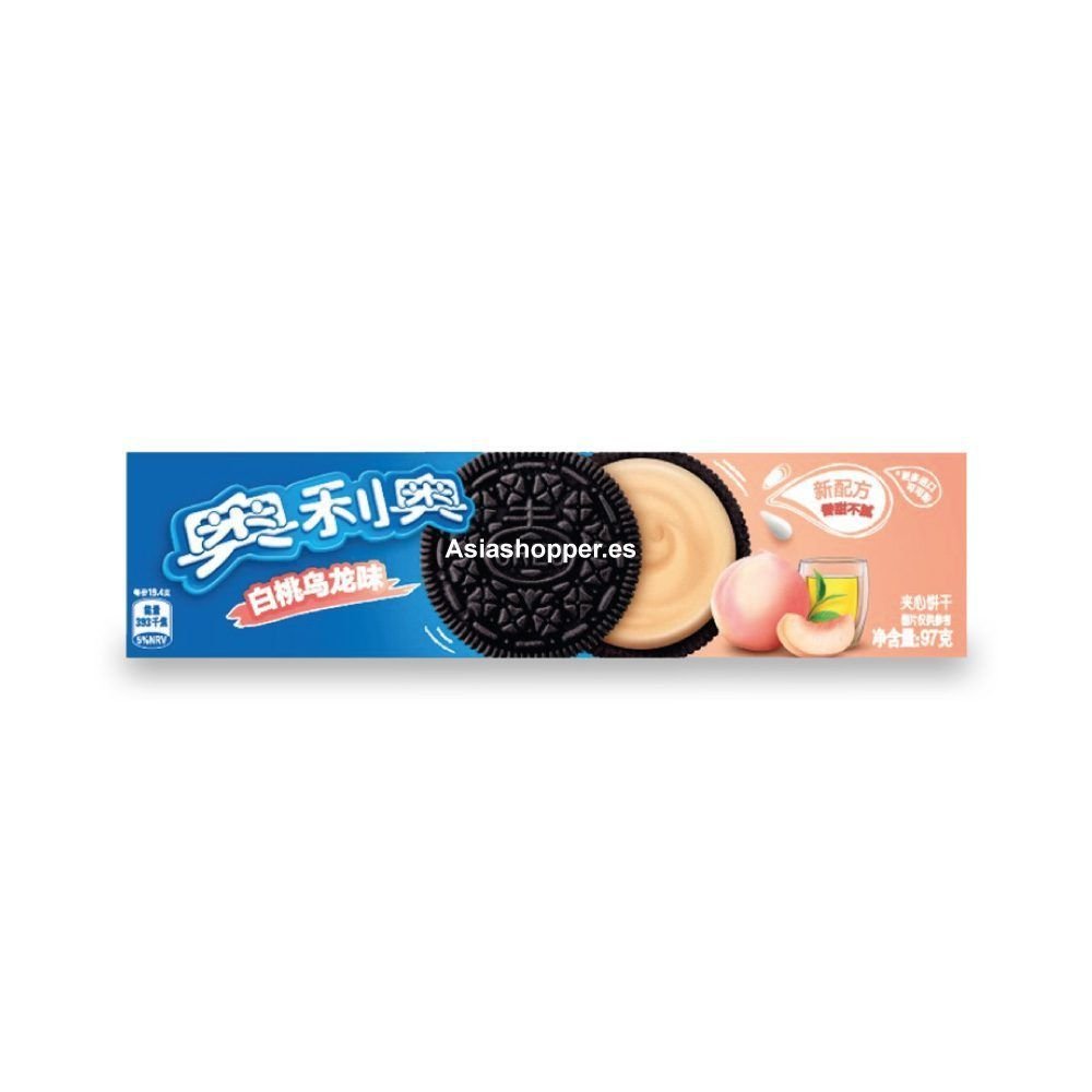 Galletas Oreo Sabor a Melocotón y Té Oolong 97g