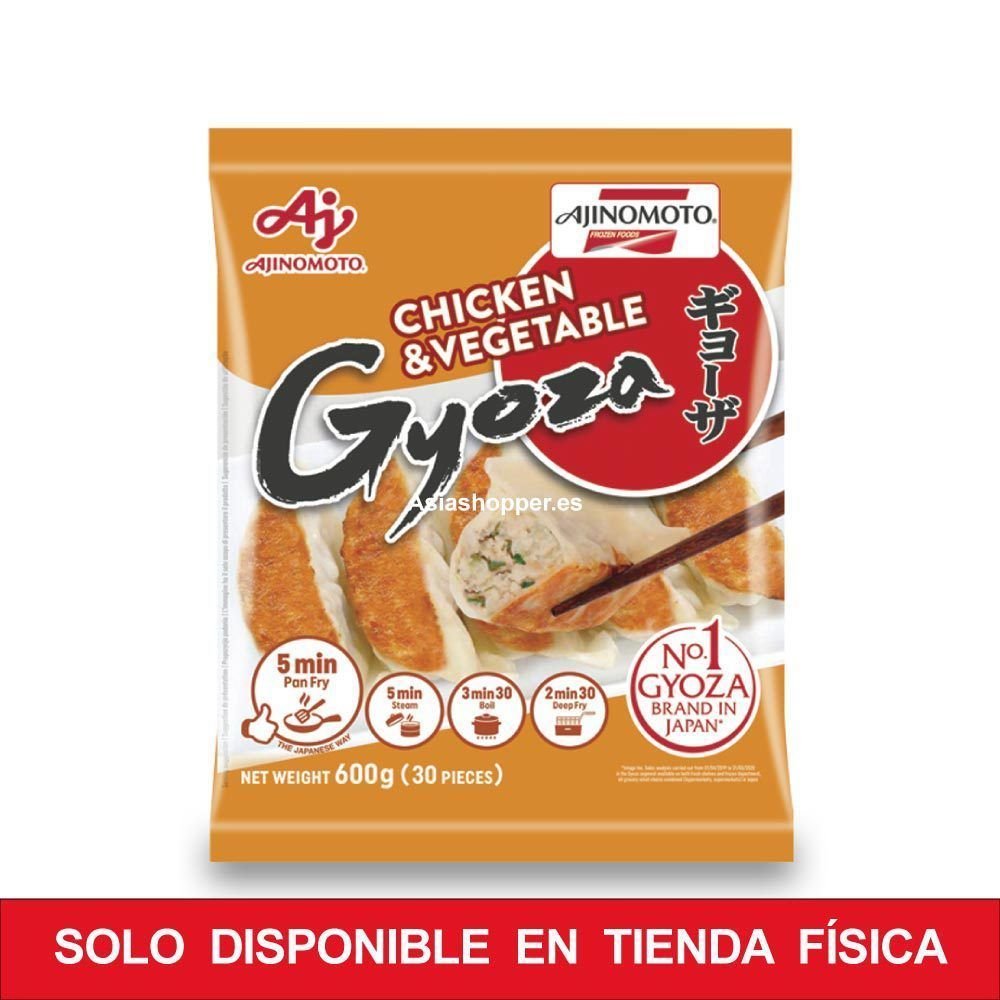 Gyoza de Pollo y Verdura 600g Ajinomoto