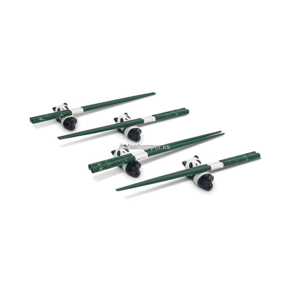 Conjunto de Palillos con soporte panda de palillos - Image 2