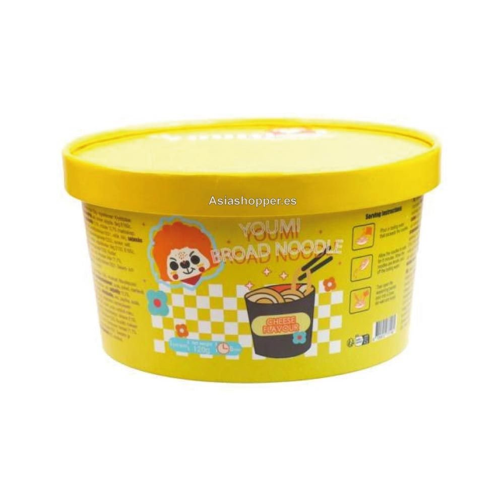 Noodles Cup Sabor Queso Picante 120g Youmi