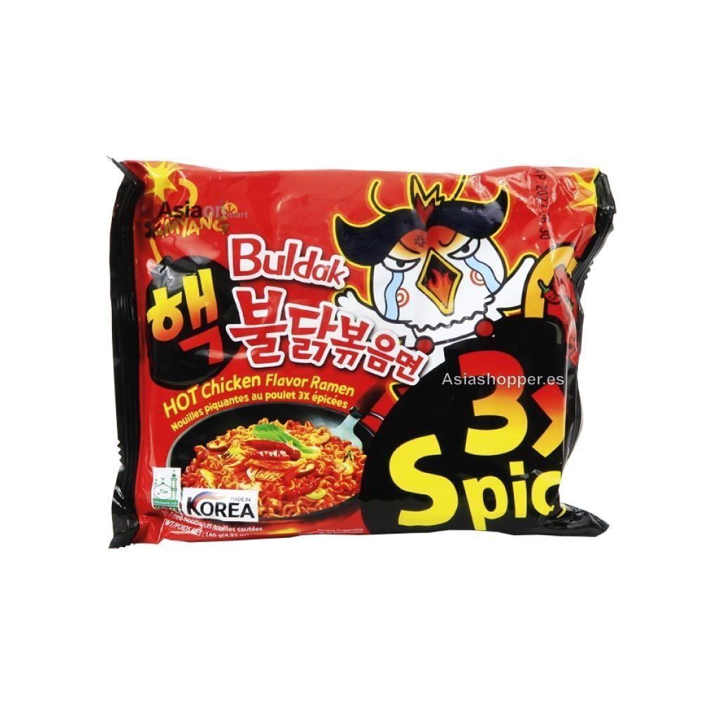 Ramen Hot Chicken Ramen x3 Picante 140g