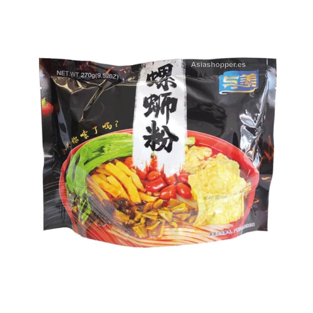 Fideos LuoSiFen con Ingredientes Completo 270g Yumei