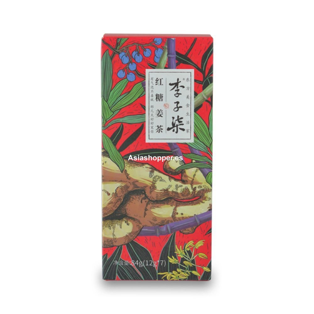 Té de Jengibre con Azúcar Moscabado 84g Li Ziqi