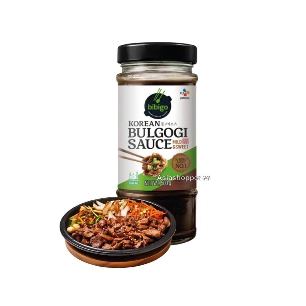 Salsa Bulgogi Dulce Picante 500g BIBIGO