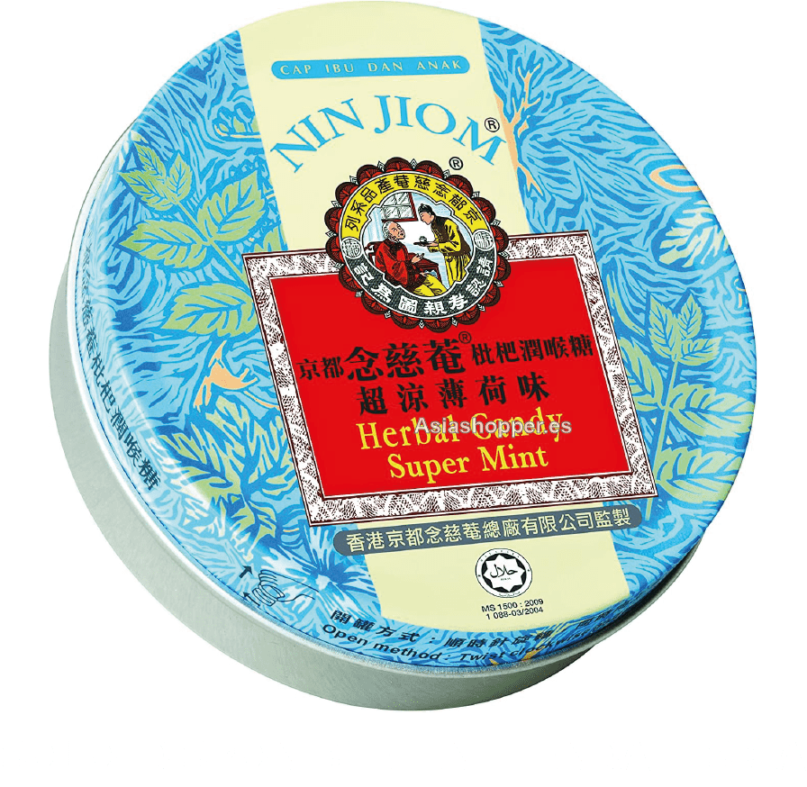 Caramelos de hierbas sabor a póleo ultrafuerte 60g NIN JIOM