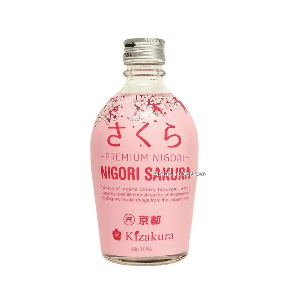 Sake Sakura Nigori 300ml 10% Alcohol