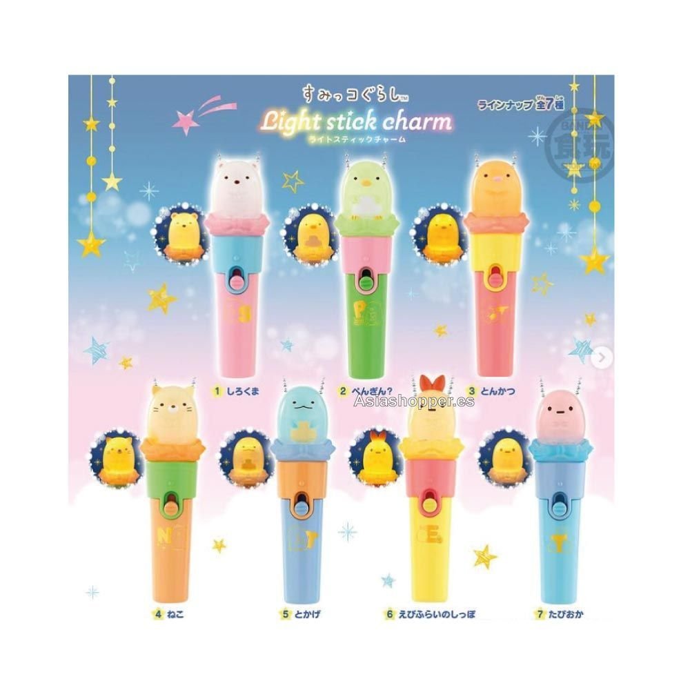 Chicle con Varita de Luz Sumikko 1,5g BANDAI - Imagen 2
