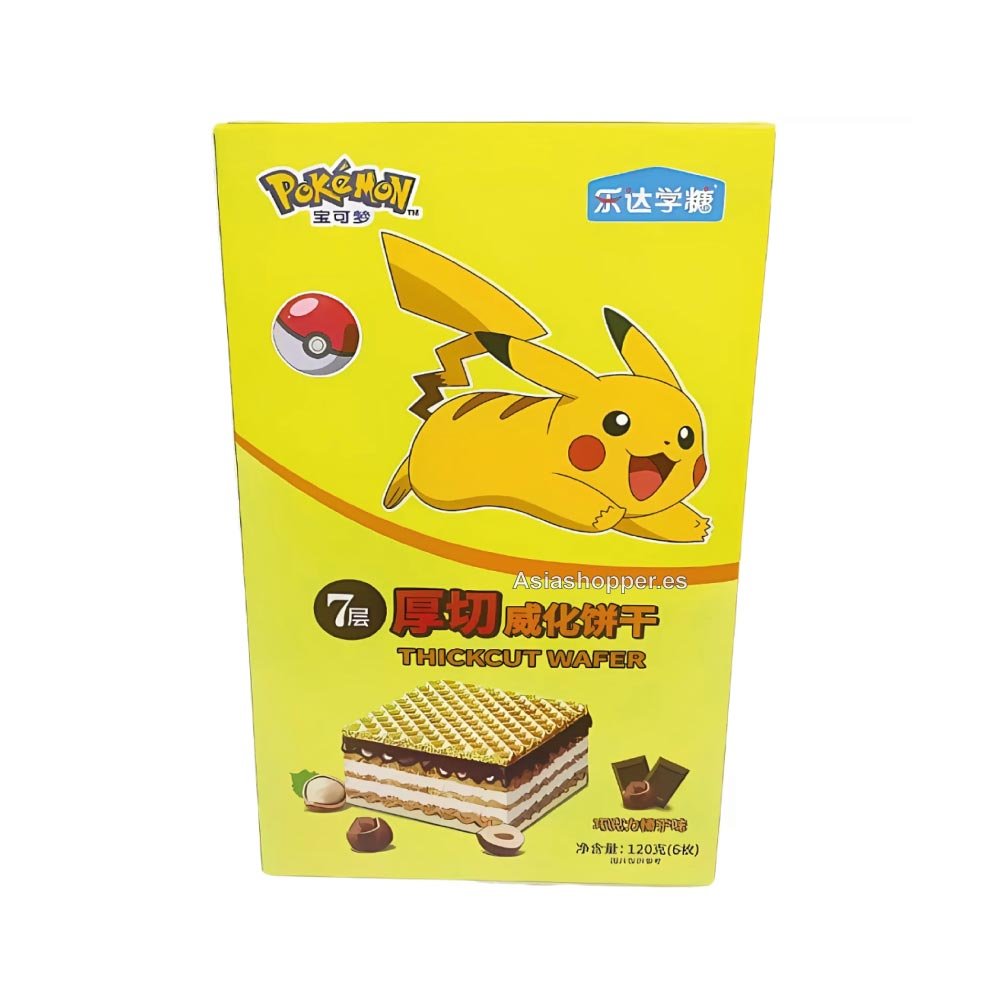 Pokemon Galletas de Chocolate 120g LE DA XUE TANG